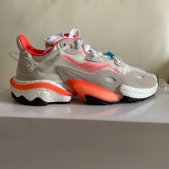 Offwhite Bright Colored Adidas Sneakers - Picture 1 of 3